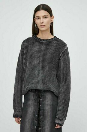 Bombažen pulover Résumé AtlasRS Knit Pullover Unisex črna barva