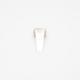 Prstan Rick Owens Trunk Ring Palladio 56