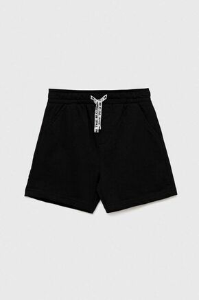 Otroške bombažne kratke hlače Birba&amp;Trybeyond črna barva - črna. Otroški kratke hlače iz kolekcije Birba&amp;Trybeyond