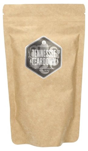 BBQ Rub "Tennessee Teardown" - Pakiranje