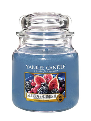 Yankee Candle Mulberry &amp; Fig Delight Classic srednja dišeča sveča