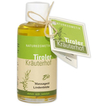 "Tiroler Kräuterhof Masažno olje cvetov lipe - 100 ml"