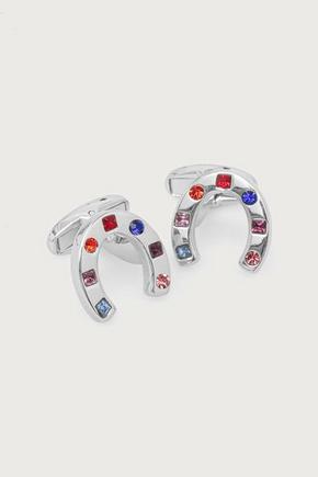 Paul Smith moški manšetni gumbi srebrna M1A.CUFF.WLUCK