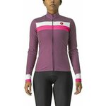 Castelli ženski kolesarski dres Volare LS Jersey, roza, S