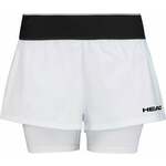 Head Dynamic Shorts Women White M Teniške kratke hlače