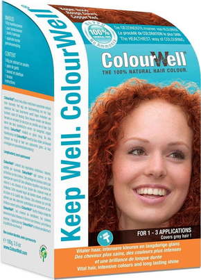 "ColourWell Barva za lase bakreno rdeča - 100 g"
