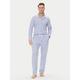 Polo Ralph Lauren Pižama 714931640001 Modra Regular Fit
