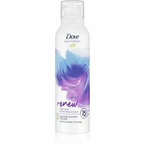 Dove Pena za tuširanje in britje Renew (Shower &amp; Shave Mousse) 200 ml