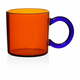 Oranžna steklena skodelica 300 ml – Hermia