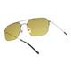 Eyerim Studio Anthony Matte Silver Green ONE SIZE (57) Srebrna/Zelena