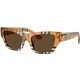 Burberry BE4441U 414673 ONE SIZE (52) Rjava/Rjava