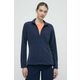 Športni pulover Jack Wolfskin Taunus turkizna barva 1711391 - mornarsko modra. Športni pulover iz kolekcije Jack Wolfskin. Model z zapenjanjem na zadrgo, izdelan iz lahke Polartec® flis tkanina.