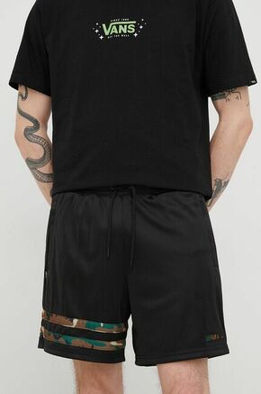 Unfair Athletics hlače - črna. Kratke hlače iz zbirke Unfair Athletics. Model narejen iz gladek material.