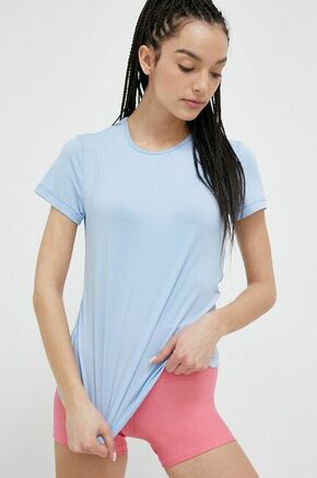 Kratka majica za vadbo Casall - modra. Kratka majica za vadbo iz kolekcije Casall. Model izdelan iz lahke tkanine z zračnimi mrežastimi deli.