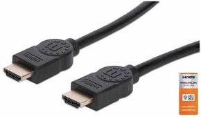 MANHATTAN HDMI kabel z Ethernetom 1 m črn MANHATTAN 354837