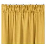 Temno rumena zavesa 220x175 cm Carmena - Homede