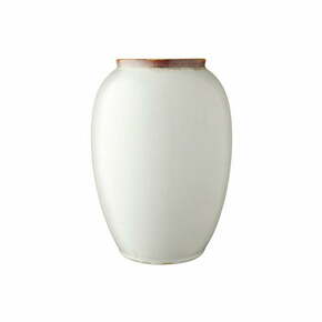 Krem bela keramična vaza Bitz