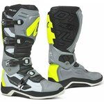Forma Boots Pilot Grey/White/Yellow Fluo 41 Motoristični čevlji