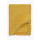 Majhna bombažna brisača Calma House Marte 30x50 cm - rumena. Majhna bombažna brisača iz kolekcije Calma House. Model izdelan iz tekstilnega materiala.