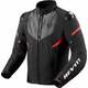 Rev'it! Hyperspeed 2 H2O Black/Neon Red L Tekstilna jakna