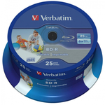 Verbatim BluRay disk, 25GB, 6x, 25