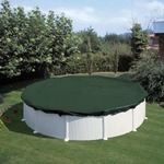 Summer Fun Zimsko pokrivalo za bazen okroglo 300 cm PVC zeleno