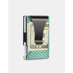Kovinska denarnica Delgada zelena