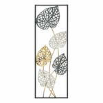 Kovinska viseča dekoracija z vzorcem listov Mauro Ferretti Ory -B-, 31 x 90 cm