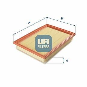 UFI ZRAČNI FILTER - FORD GALAXY 1.9TDI/VW SHARAN 1.9TDI/ 05>
