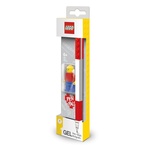 LEGO Gel pero z mini figuro, rdeča - 1 kos