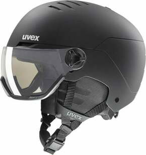 UVEX Wanted Visor Pro V Black Mat 54-58 cm Smučarska čelada