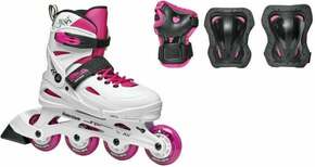 Rollerblade Fury Combo JR White/Pink 36