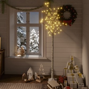VidaXL Božično drevesce s 180 LED lučkami 1