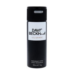 David Beckham Classic deodorant v spreju brez aluminija 150 ml za moške