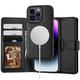Tech-protect Wallet MagSafe knjižni ovitek za iPhone 15 Pro Max, črna