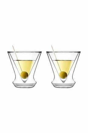 Komplet kozarcev za martini Vialli Design Soho 2-pack - transparentna. Komplet kozarcev za martini iz kolekcije Vialli Design. Model izdelan iz stekla.
