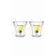 Komplet kozarcev za martini Vialli Design Soho 2-pack - transparentna. Komplet kozarcev za martini iz kolekcije Vialli Design. Model izdelan iz stekla.