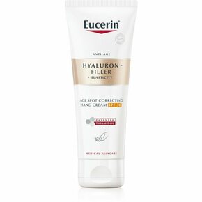 Eucerin Hyaluron-Filler + Elasticity Hand Cream SPF30 krema za roke proti pigmentnim madežem 75 ml za ženske