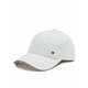 Bombažna bejzbolska kapa Tommy Hilfiger bela barva - bela. Kapa s šiltom vrste baseball iz kolekcije Tommy Hilfiger. Model izdelan iz enobarvne tkanine.