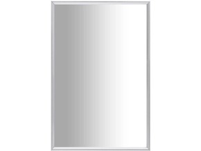 VIDAXL Ogledalo srebrno 60x40 cm