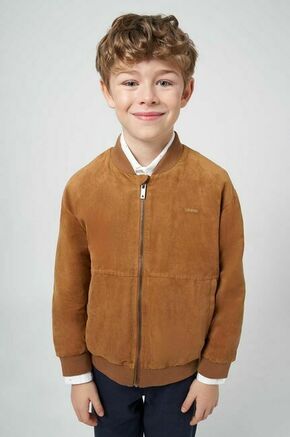 Otroška jakna Mayoral rjava barva - rjava. Otroški jakna iz kolekcije Mayoral. Prehoden model