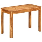 Vidaxl Jedilna miza 110x55x76 cm trden akacijev les