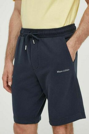 Bombažne kratke hlače Marc O'Polo mornarsko modra barva - mornarsko modra. Kratke hlače iz kolekcije Marc O'Polo. Model izdelan iz tanke