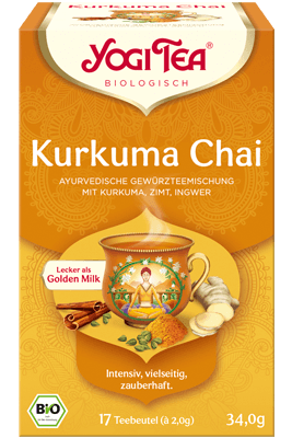 Yogi Tee Kurkuma Chai čaj bio - 90 g