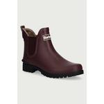 Barbour gumijasti škornji ženski Kirkton bordo LRF0104RE97