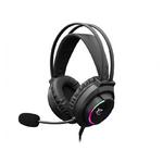 White Shark Wolf GH-2044 gaming slušalke, črne, 3.5 mm/USB, 110dB/mW/38dB/mW, mikrofon