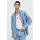 Jeans srajca Diesel moška - modra. Srajca iz kolekcije Diesel, izdelana iz jeansa. Model iz izjemno udobne bombažne tkanine.