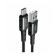 AceFast Kabel USB-C na USB-C 1,2 m C1-04 (črn)