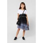 Karl Lagerfeld babydoll obleka bela Z31326.114.150
