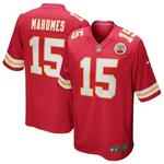 Patrick Mahomes 15 Kansas City Chiefs Nike Game dres, velikost L